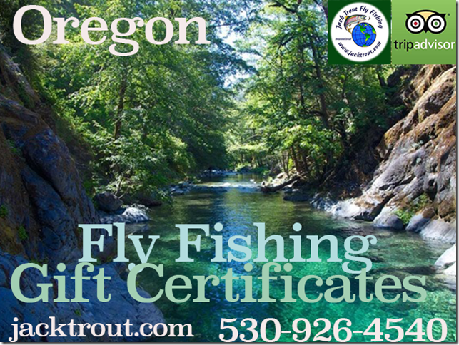 Oregon Fly Fishing Gift Certifcates