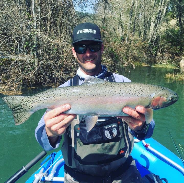 Rogue River jacktrout flyfishing