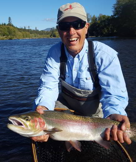 Rogue River jacktrout flyfishing