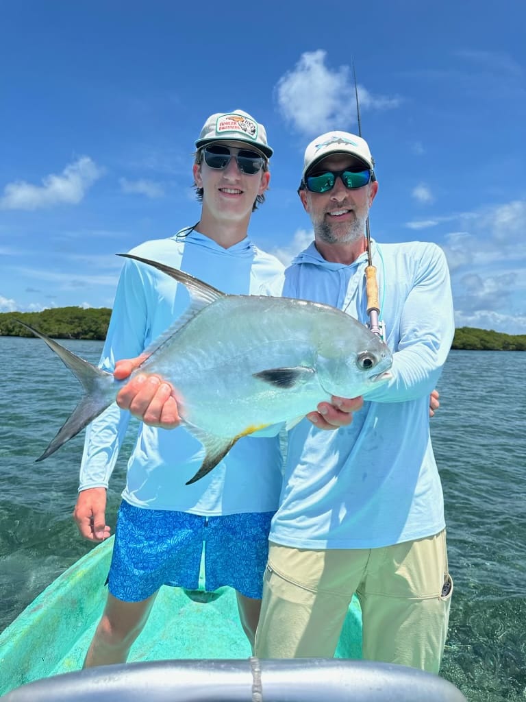 Cayman Islands Jacktrout Fly fishing