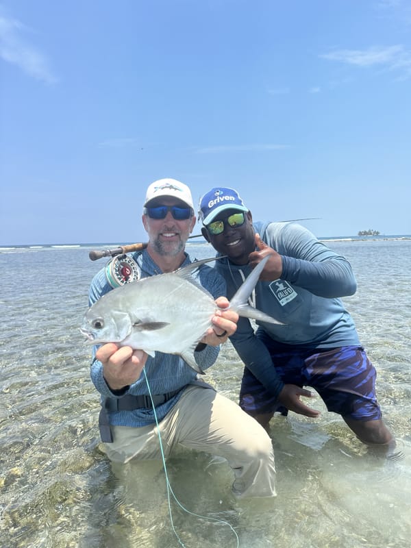 Cayman Islands Jacktrout Fly fishing