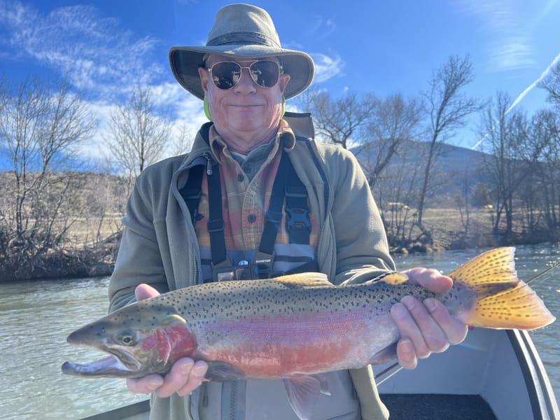 Klamath River jacktrout flyfishing