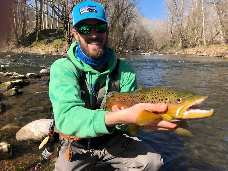 Spain Jack Trout Fly Fishing Guide