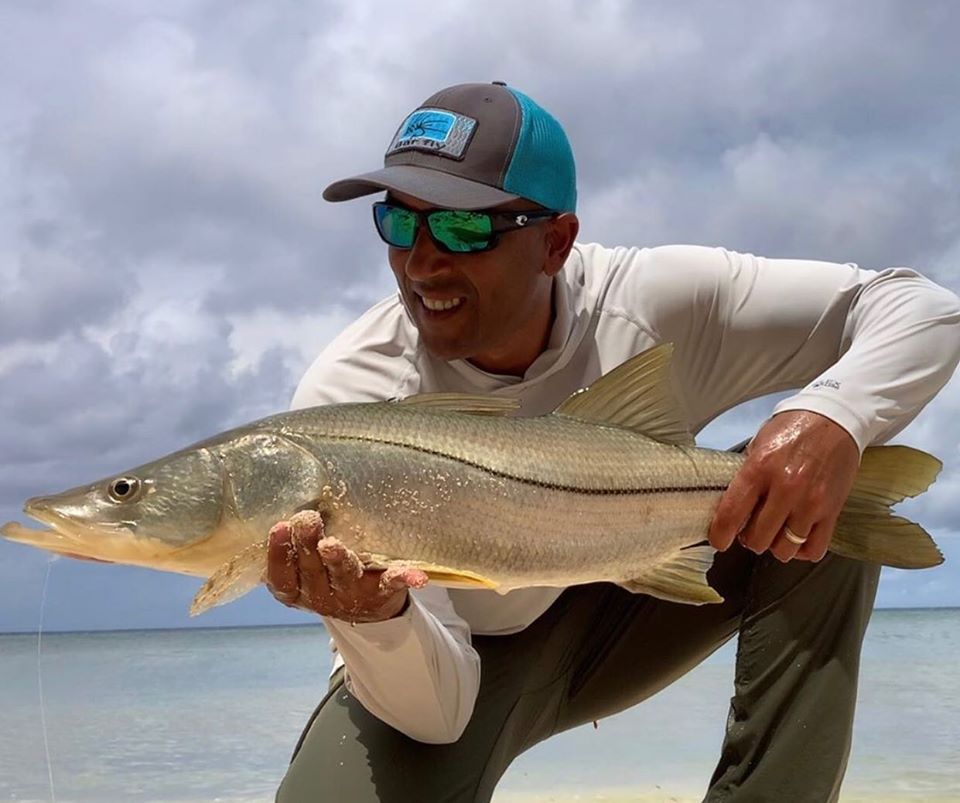 Cayman Islands Jacktrout Fly fishing