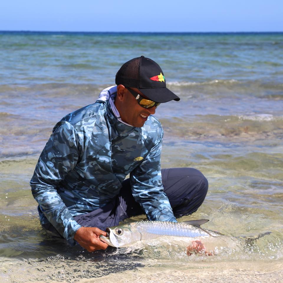 Cayman Islands Jacktrout Fly fishing