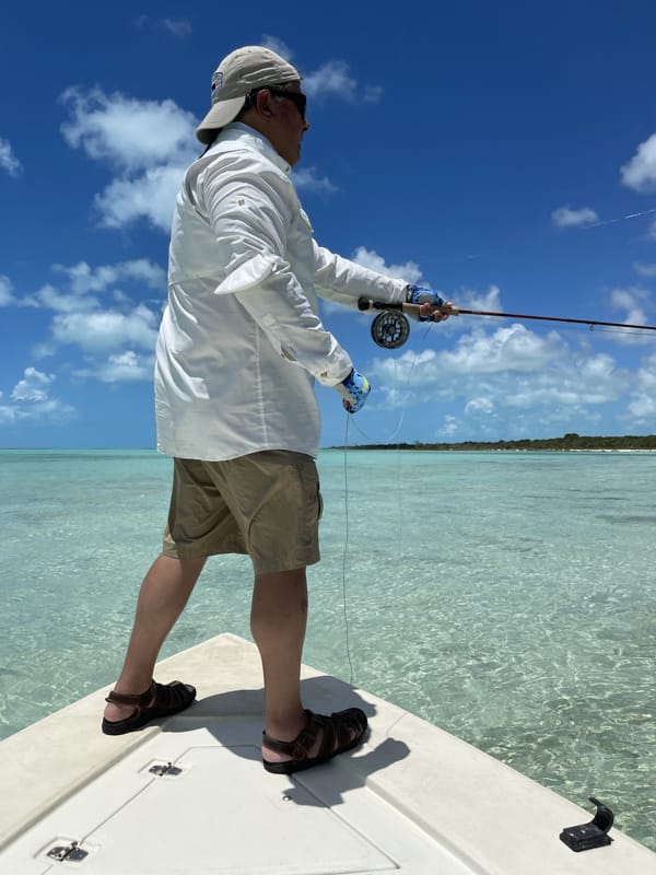 Bahamas Jack Trout Fly Fishing Guide