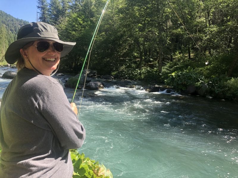 McCloud River jacktrout flyfishing