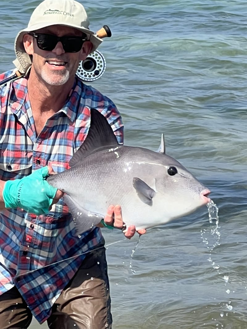 Cayman Islands Jacktrout Fly fishing